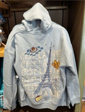 DisneyParks Remy’s Ratatouille Adventure C'est la vie Hoodie Jacket XXL NWT